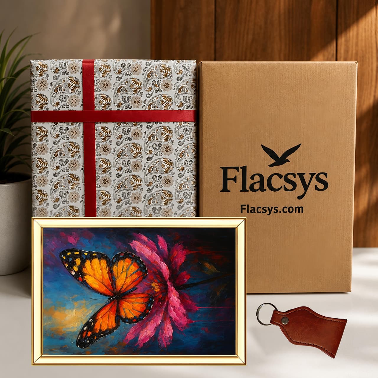 Butterfly Digital Painting | Ideal for Gifting | Size 14x20 Inch