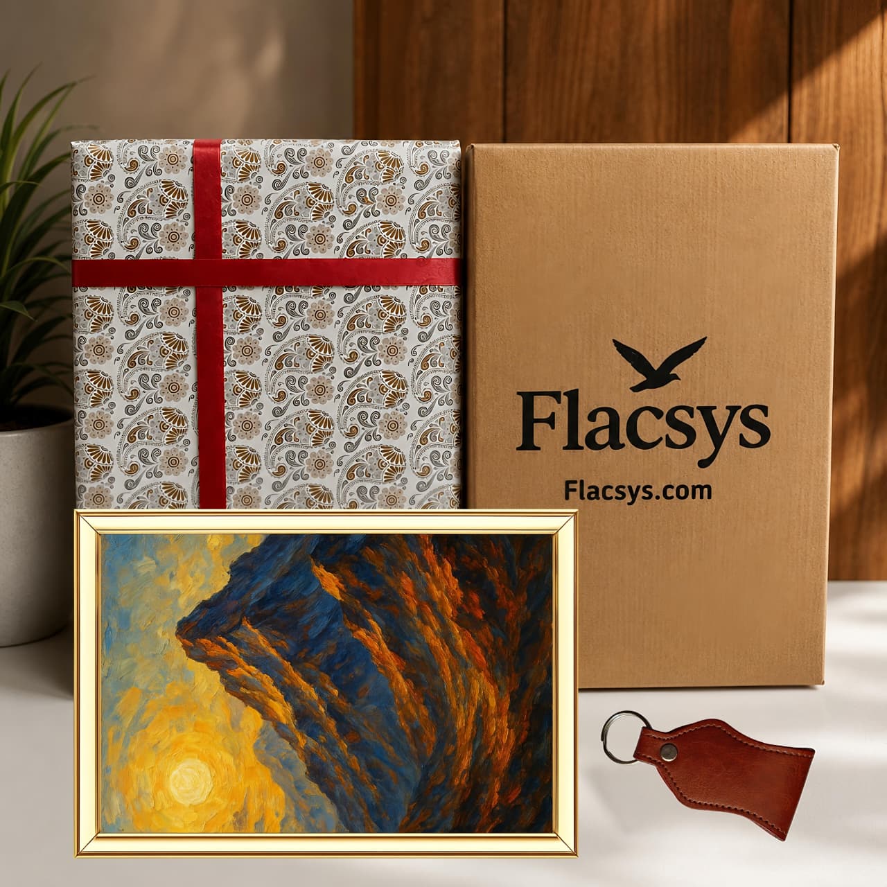 Mountain Digital Painting | Ideal for Gifting | Size 14x20 Inch